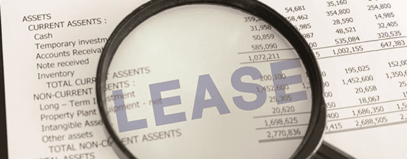 lease on balance sheet