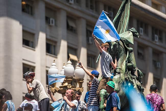 argentina macri supporters