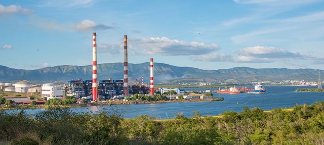 Cuba smokestacks