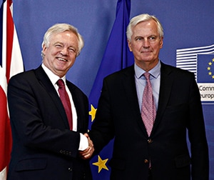 David Davis and Michael Barnier 300