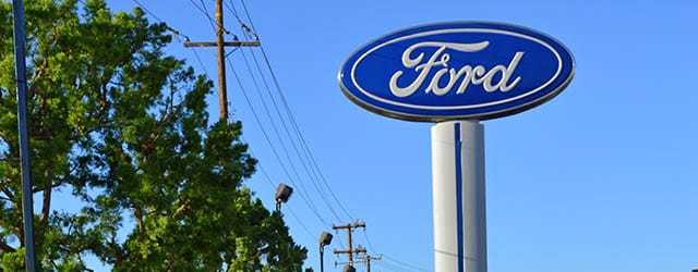 Ford Dealership Sign