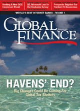 Global Finance Magazine September 2013 Cover