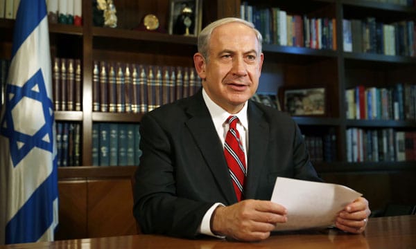 Israel's Prime Minister Benjamin Netanyahu