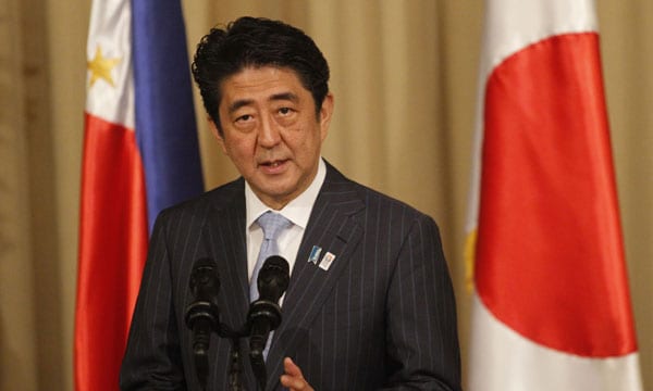 Japan's Prime Minister Shinzo Abe