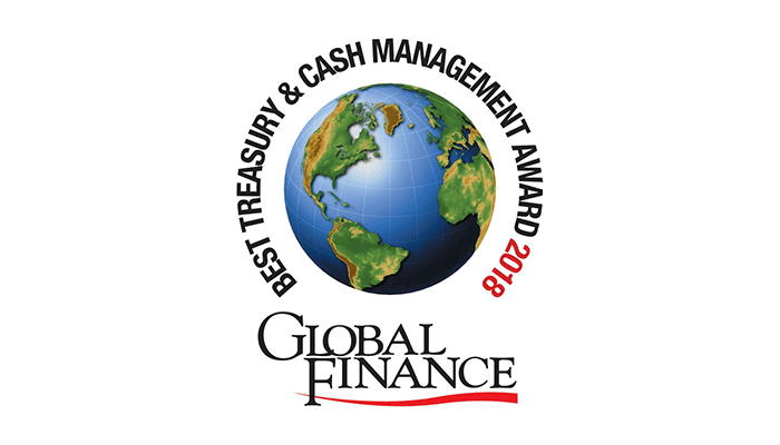Treasury And Cash Management Awards 2018 Logo