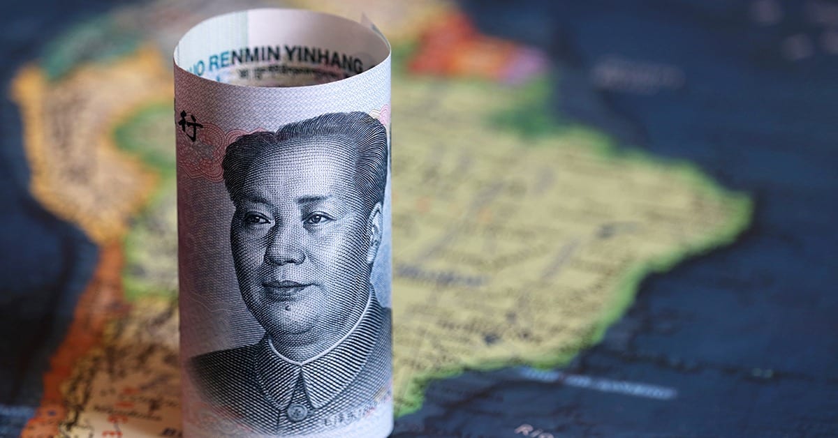 Argentina repays IMF debt in yuan.