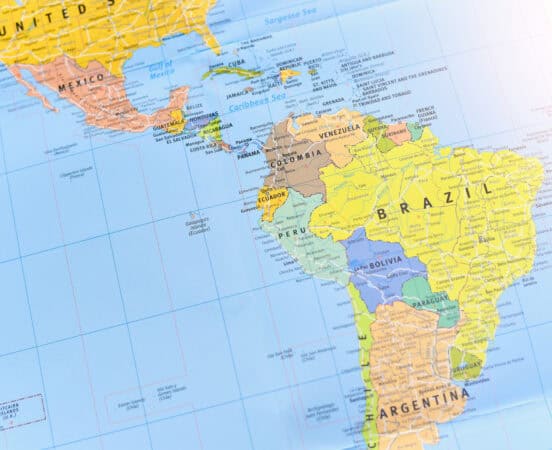 Latin America Map