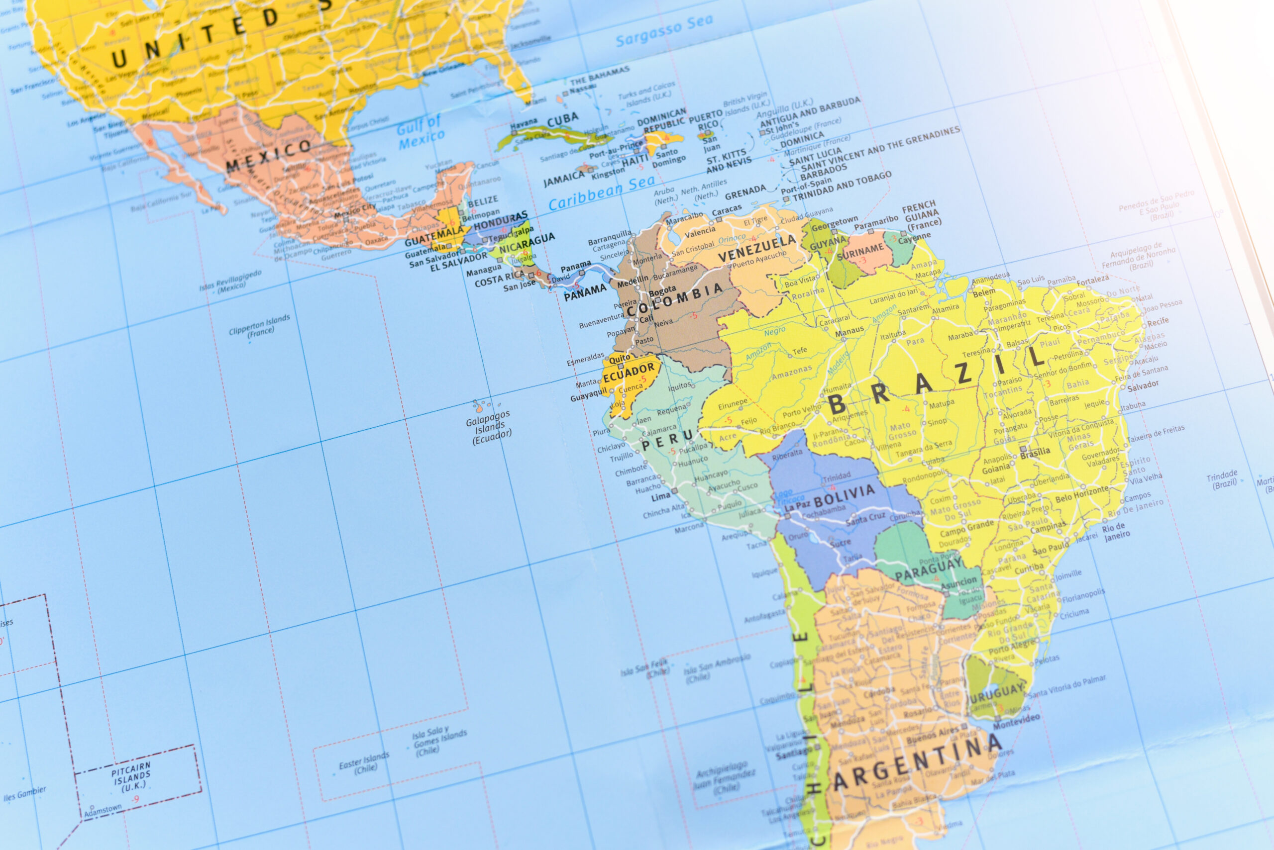 Latin America Map