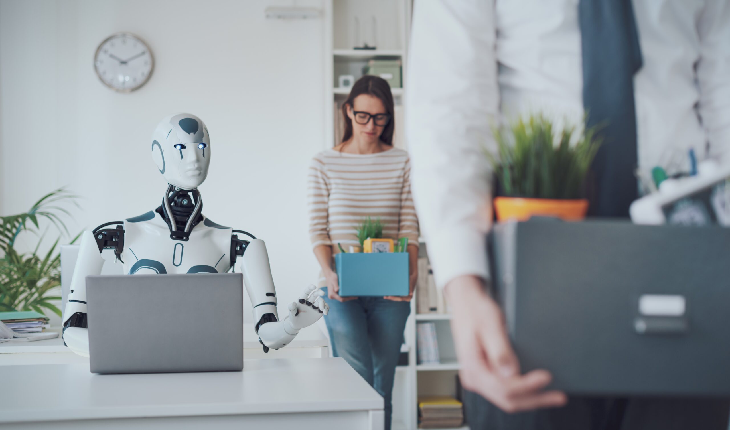 AI vs human workforce