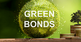 Green bonds and ESG investments, businesses recognize potential to positively impact economy and nature, against background of evolving market prices and rise of sustainable finance valuable coin.