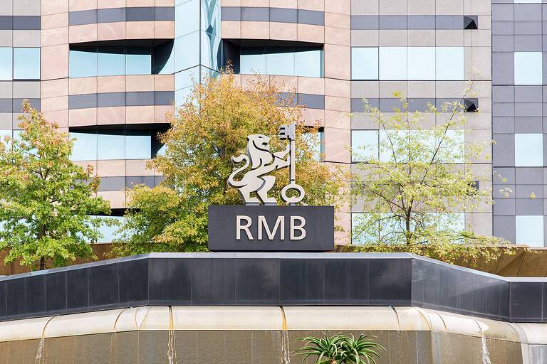 Offices of Rand Merchant Bank. RMB is a leading African investment bank offering advisory, funding, trading, corporate banking and investing solutions.