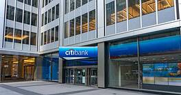 : A Citibank branch of Citigroup is seen on July 13, 2020 in New York City.