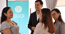 Andrea Guzmán (left), GGGI’s sustainable finance officer