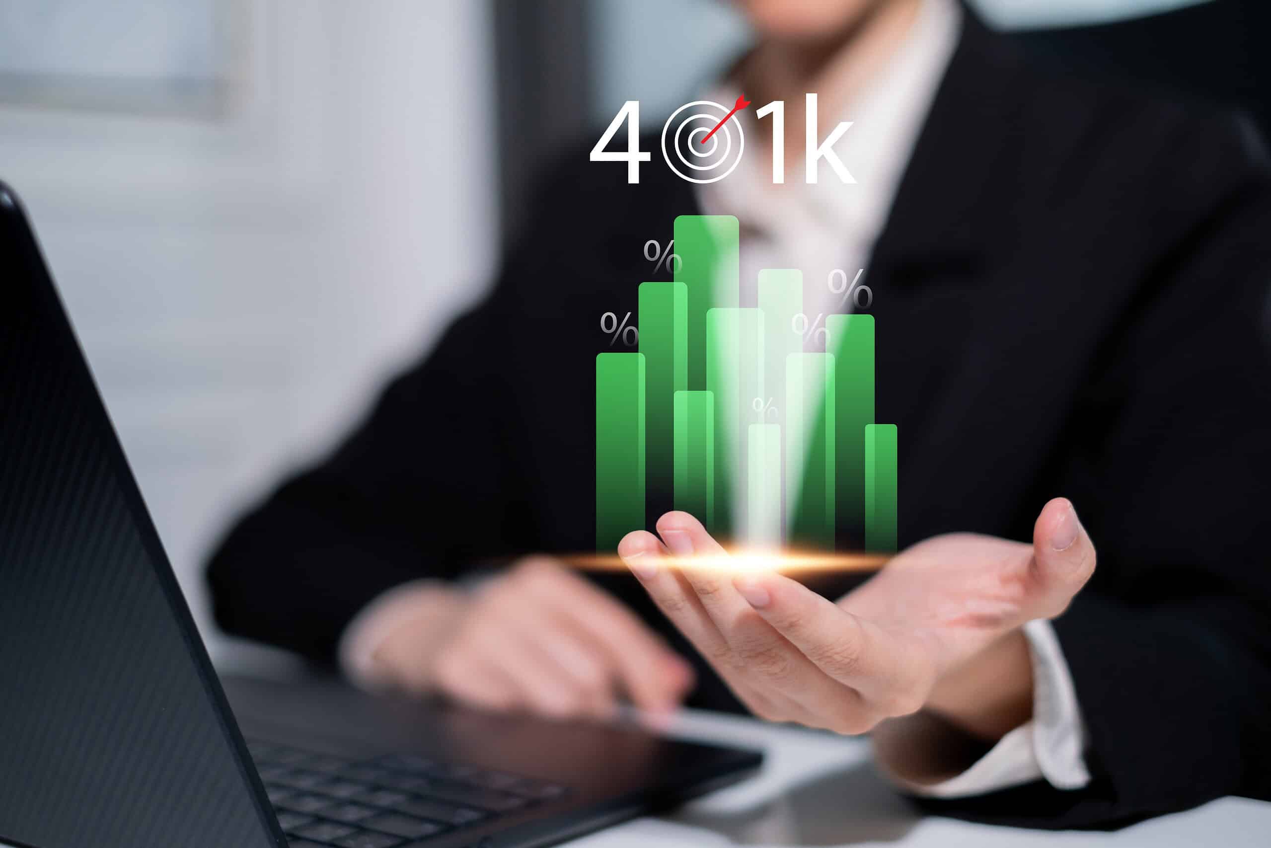 Business professional analyzing financial growth data on smartphone with digital charts.