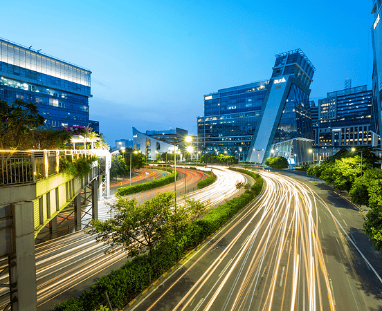 Gurgaon, Haryana, India: 02:02:2022 : Cyber city in Gurgaon