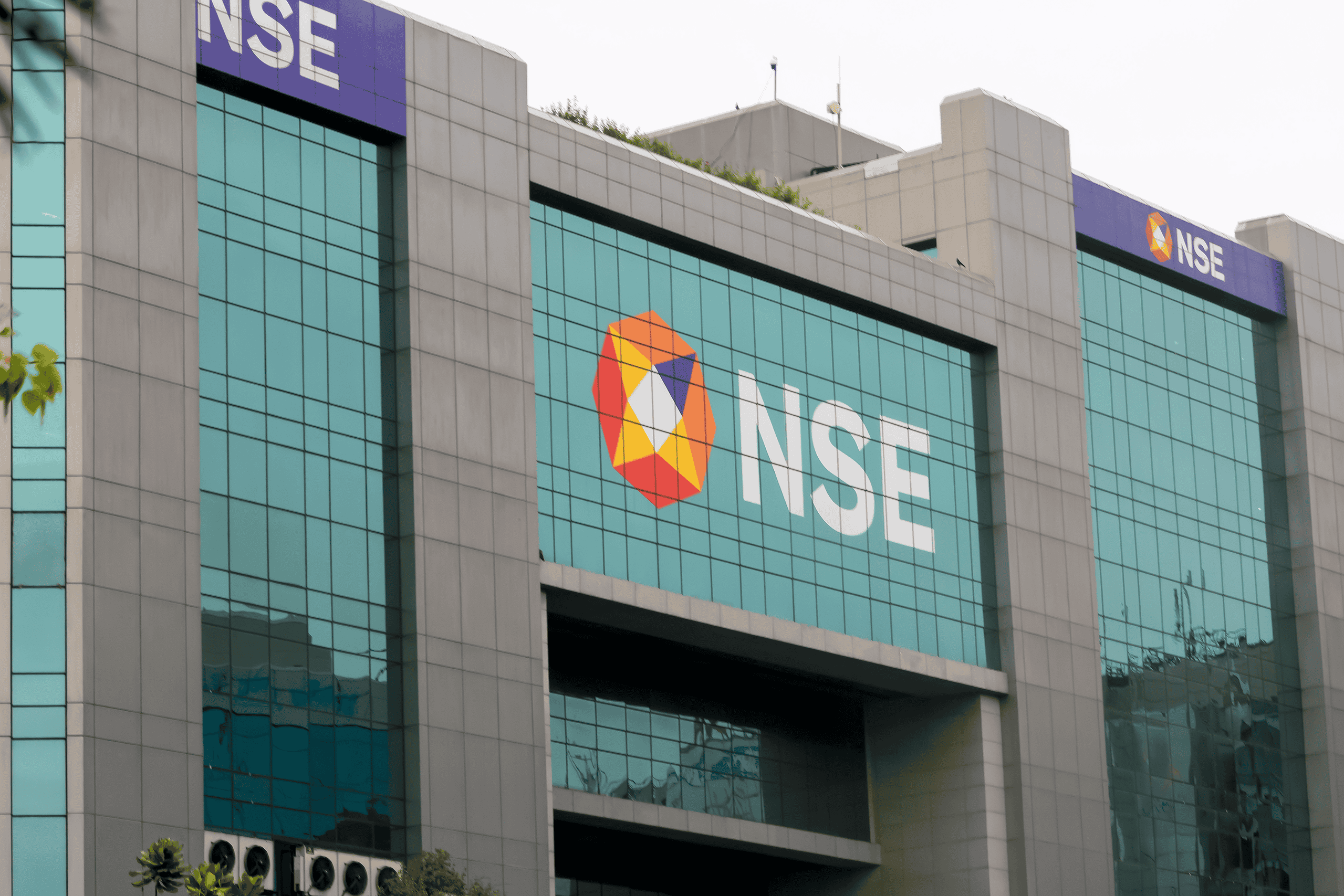 Mumbai, Maharashtra,, India -June 25, 2025 : NSE building, National Stock Exchange of India Limited, is an Indian stock exchange based in Mumbai.