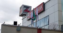 Side view of Zenith bank in ogudu, Lagos Nigeria