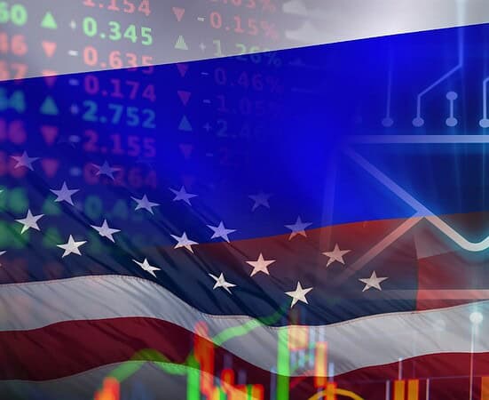 Flag, stock quotes, cybersecurity icon