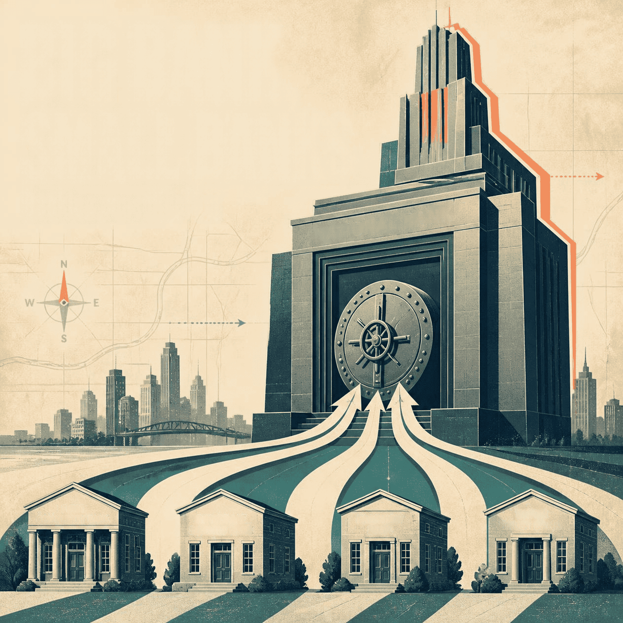 Large banks are purchasing smaller banks, consolidating the industry in the age of AI.