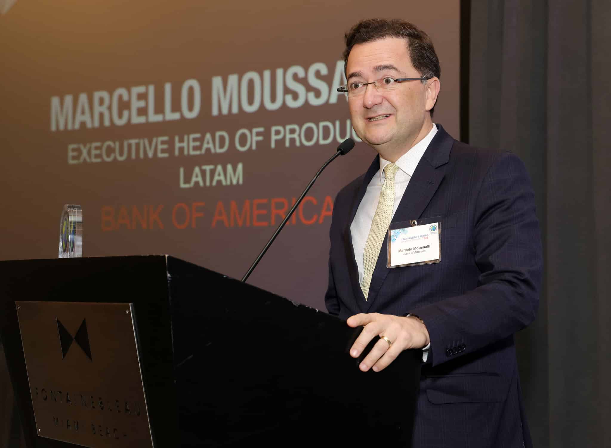 Marcello Moussalli, Bank of America